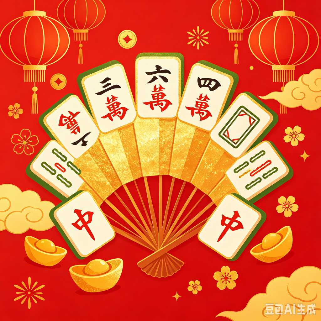 chinese style mahjong set